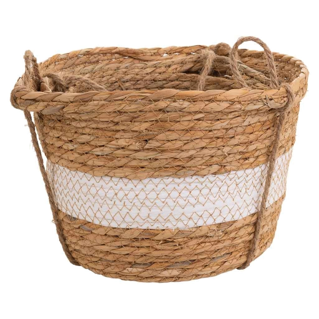 2 cestini sospesi marroni