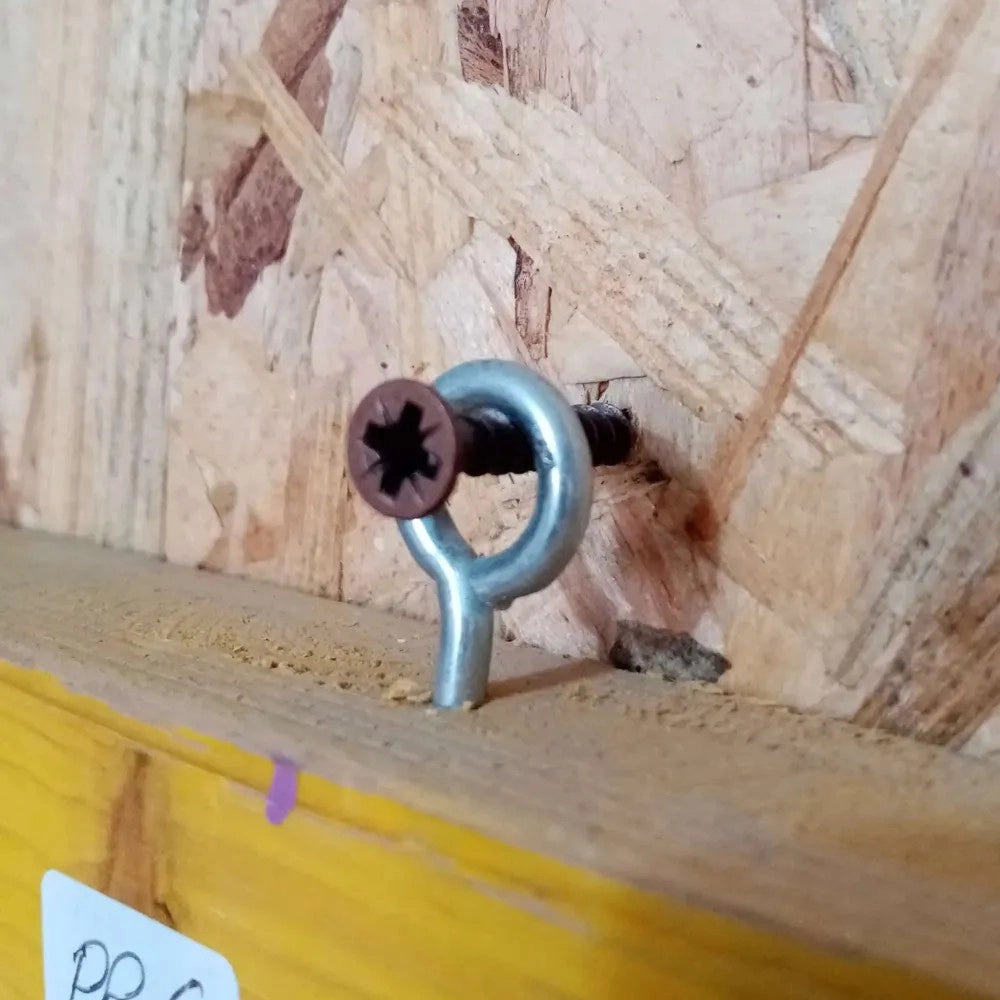 Vite 5,0x30mm - 50pz tps testa conica bronzata per legno truciolare