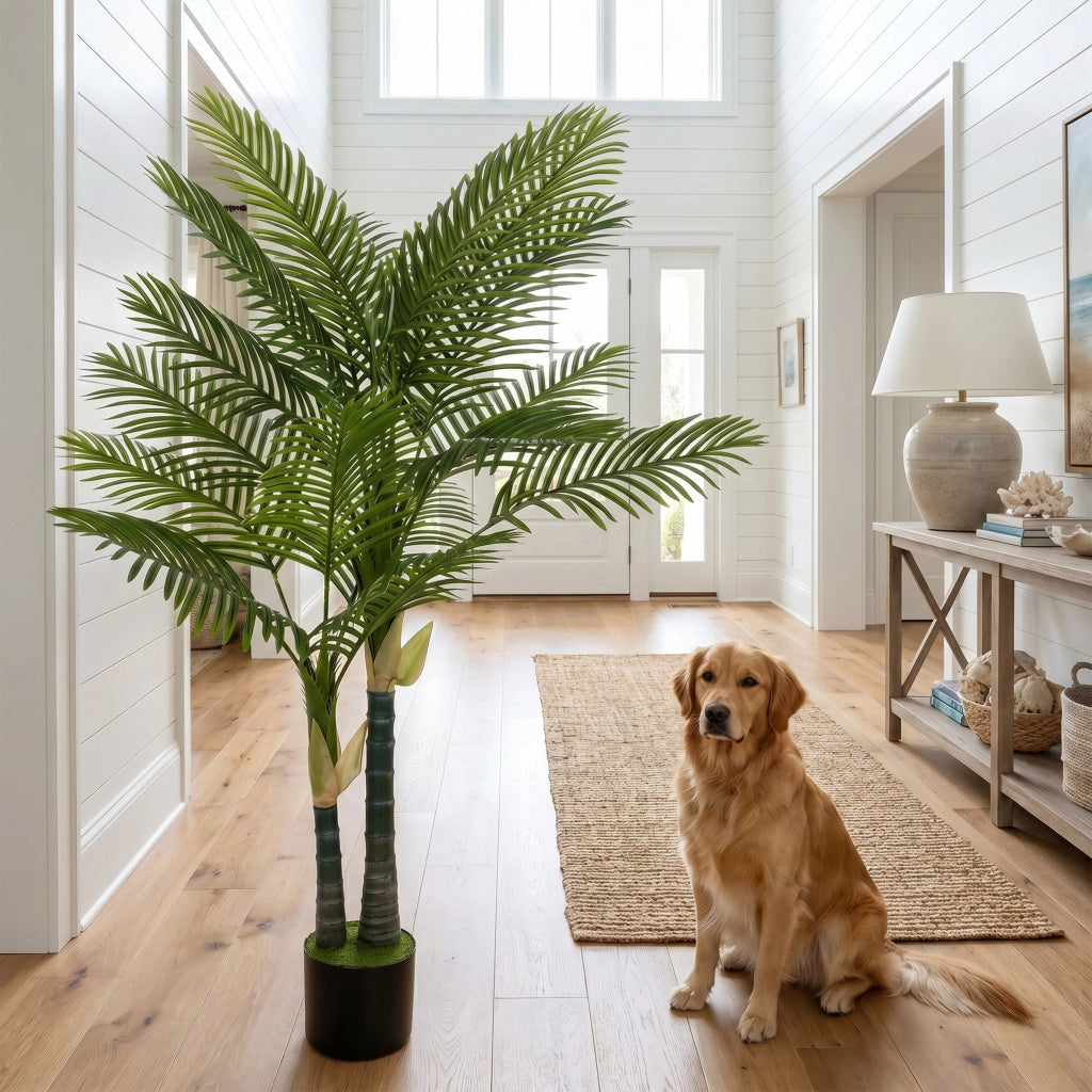 Palma Artificiale 150cm con Vaso ¨C Xylo ¨C Verde