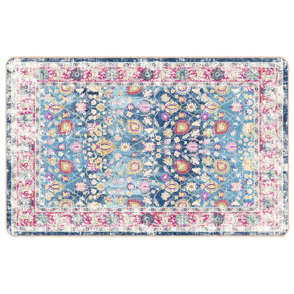 Tappeto Lavabile Multicolore 190x300 cm 136601