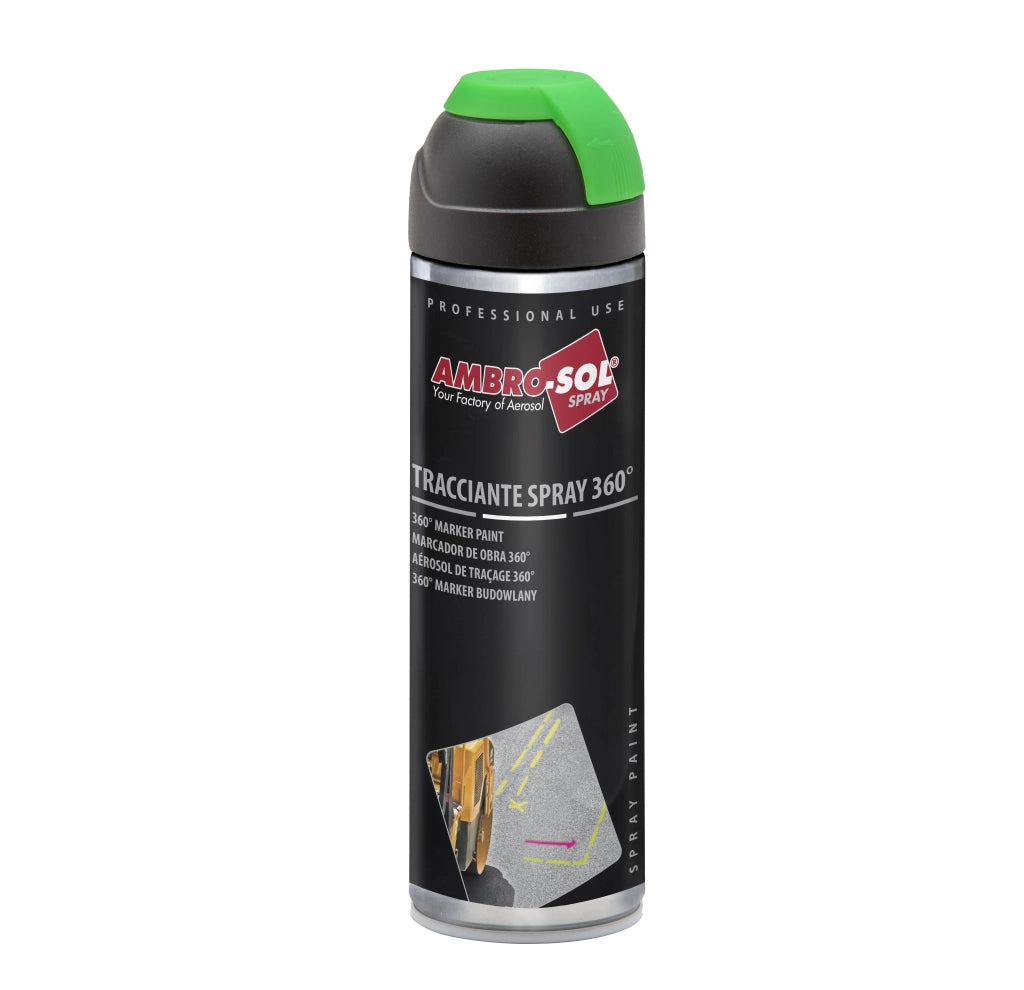 SPRAY TRACCIANTE FLUORESCENTE 500 ml - Rosso - AMBROSOL