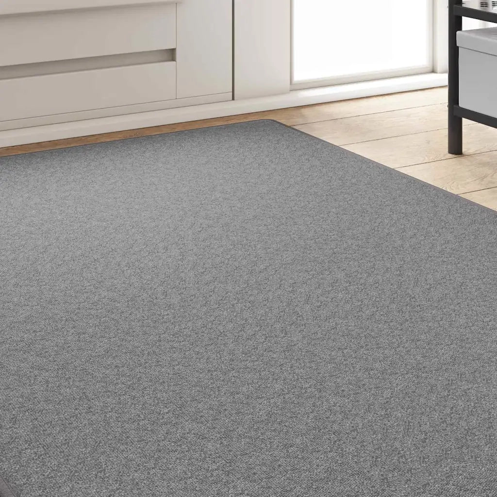 Runner in Moquette | Runner Tappeto Grigio chiaro 100 x 250 cm