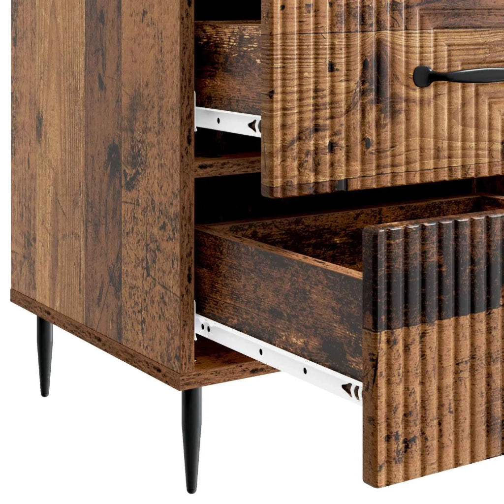 Armadio da Notte Legno antico 43 x 41 x 66,5 cm 894793