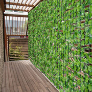 BARRERA VEGETALE ARTIFICIALE 300x150 cm Verde Chiaro PE per balcone e terrazza