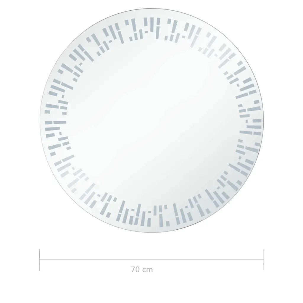 Specchio a LED per Bagno 70 cm