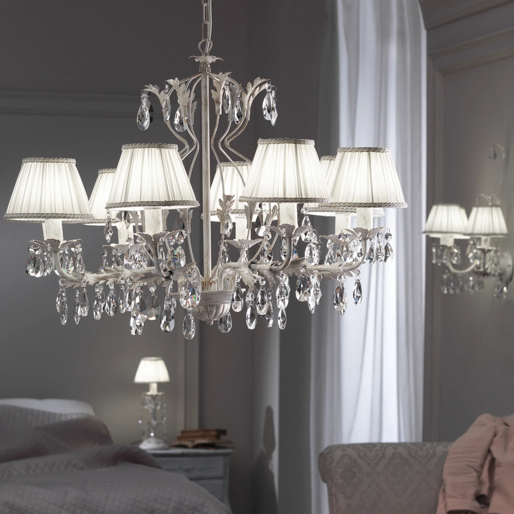 Lampadario 8 luci Karen