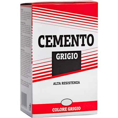 CEMENTO GRIGIO 5 kg - 4 pezzi