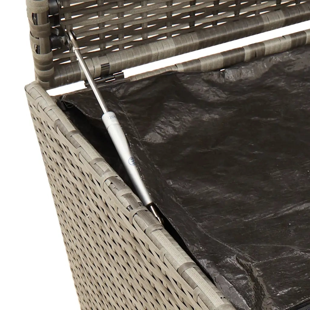 Contenitore da Giardino Grigio 283L in Polyrattan CFW9104943