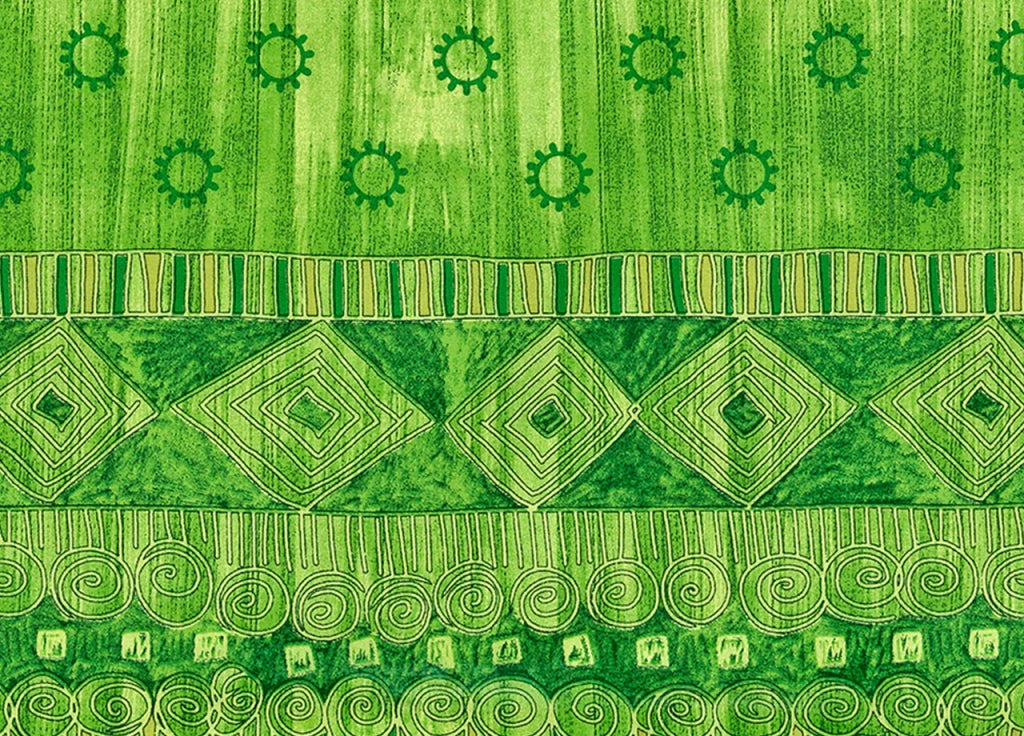 Copritutto Disegno Sequoia - 180x280 - Verde