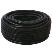 Tubo corrugato guaina cavi elettrici pieghevole pvc autoestinguente nero *** diametro 25 millimetri, lunghezza metri ...