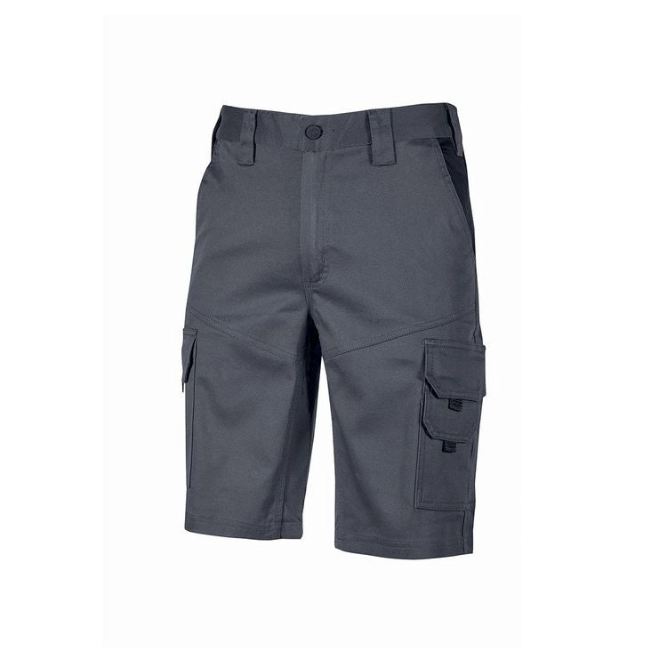 BERMUDA BONITO SLIM FIT- - tg.M - grey iron - 1 pezzi U-POWER