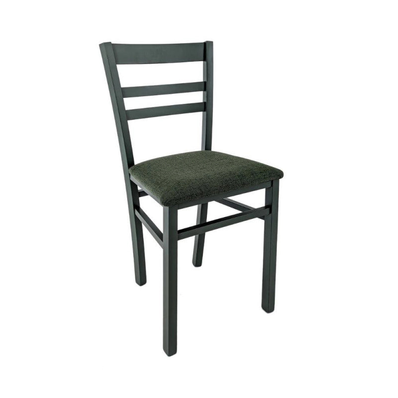 Sedia Cromica in legno verde set 2 pezzi