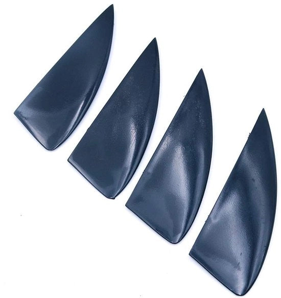 Kiteline - Kit di sostituzione per vinile - Set di 4 - Materiale Nylon/Fiberglas di alta qualità - Adatto per tavole da kite surf - Incluso: 8 gomme - Peso ridotto 38g per vinile - Kit per vinile da kite surf