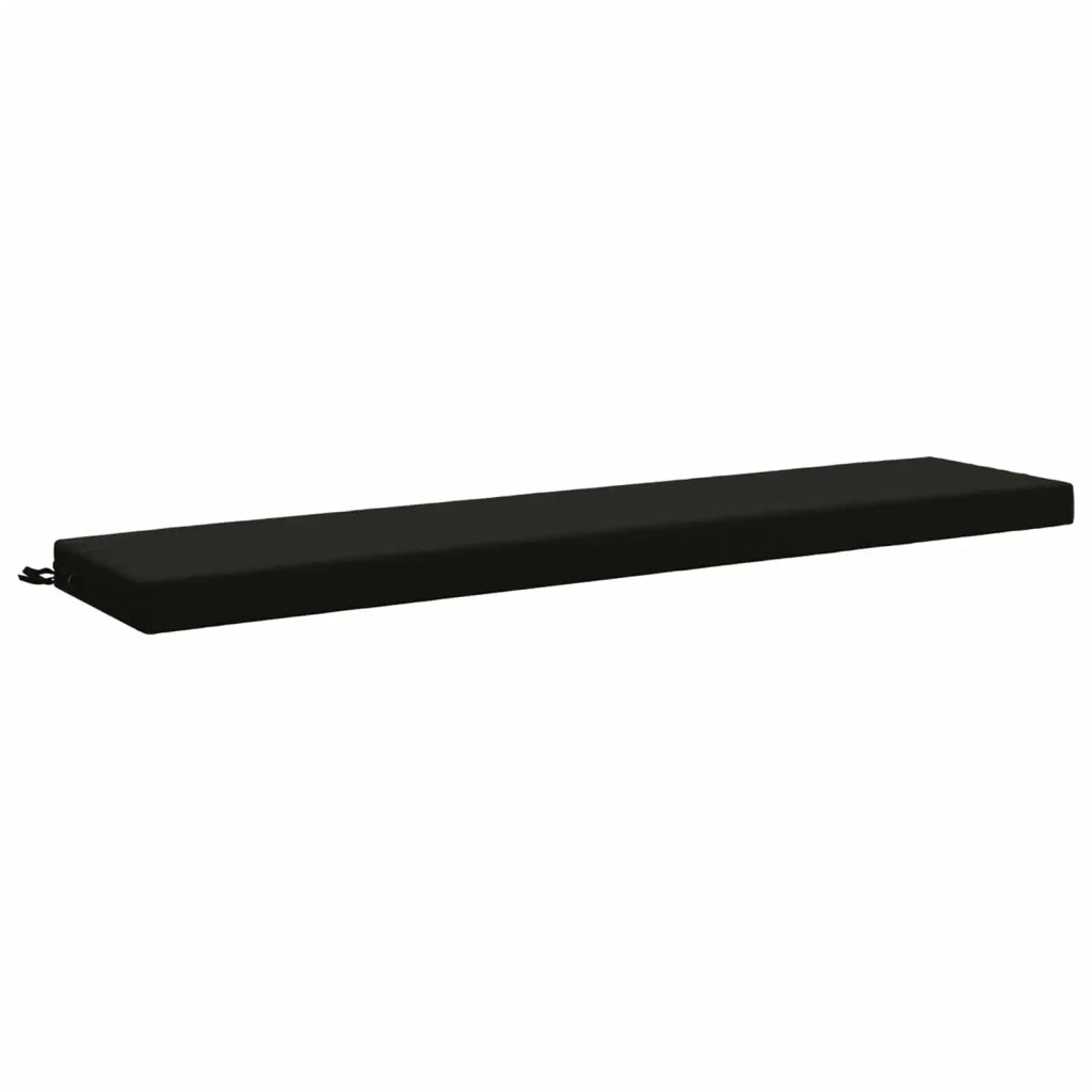 Cuscini per Panchina a 2 Pezzi SOEST 2 pz 100% Poliestere Nero 949981