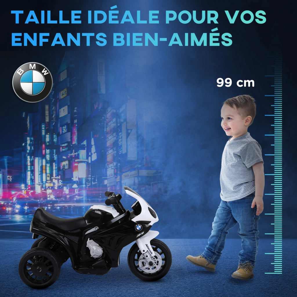 Moto Elettrica Bambini 3 Ruote ¨C Minimal ¨C Nero 6V 20kg