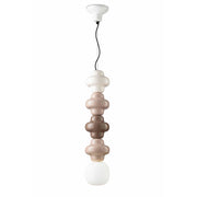 Sospensione Vintage Decò Copacabana 4 Moduli Ceramica Multicolor B-G-A E27