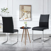 SEDIA Ergonomica Nero in Metallo