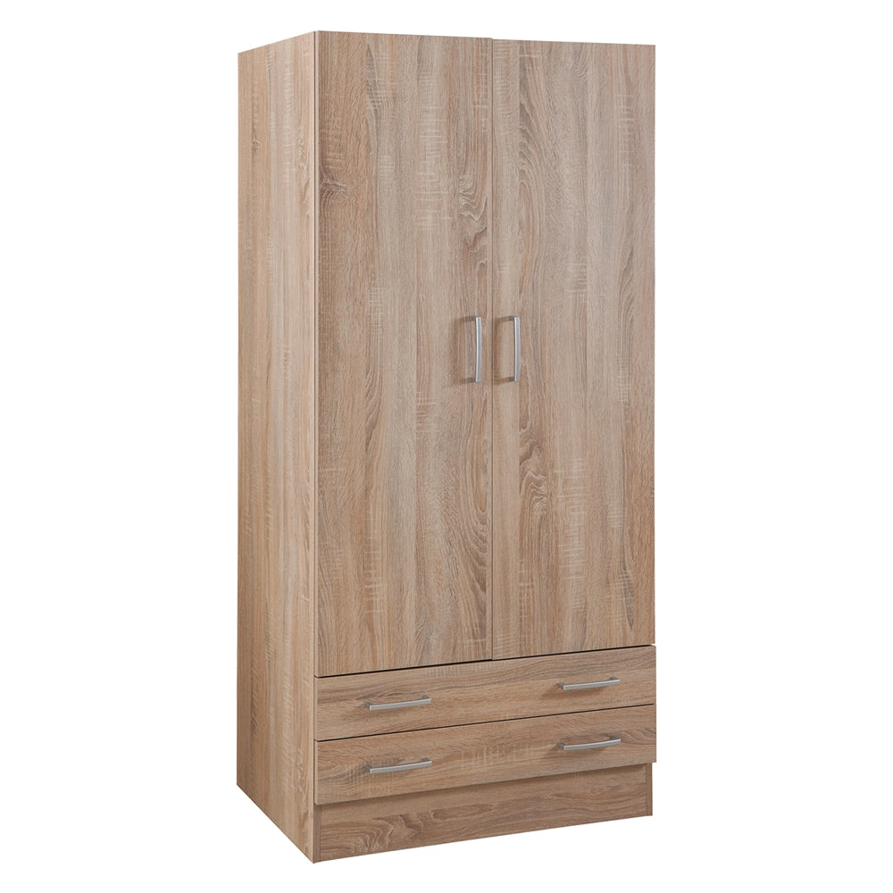 1pz armadio due ante linea 'drama' cm. 46 x 82 x h.184 - bianco cod:ferx.7950013nlm