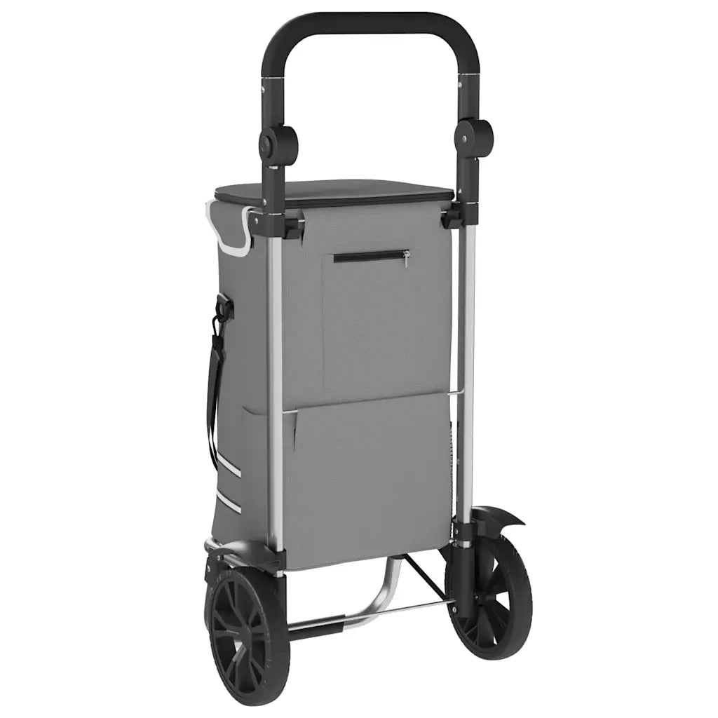 Carrello della spesa Grigio 36,5 x 46,5 x 100,5 cm 42002335