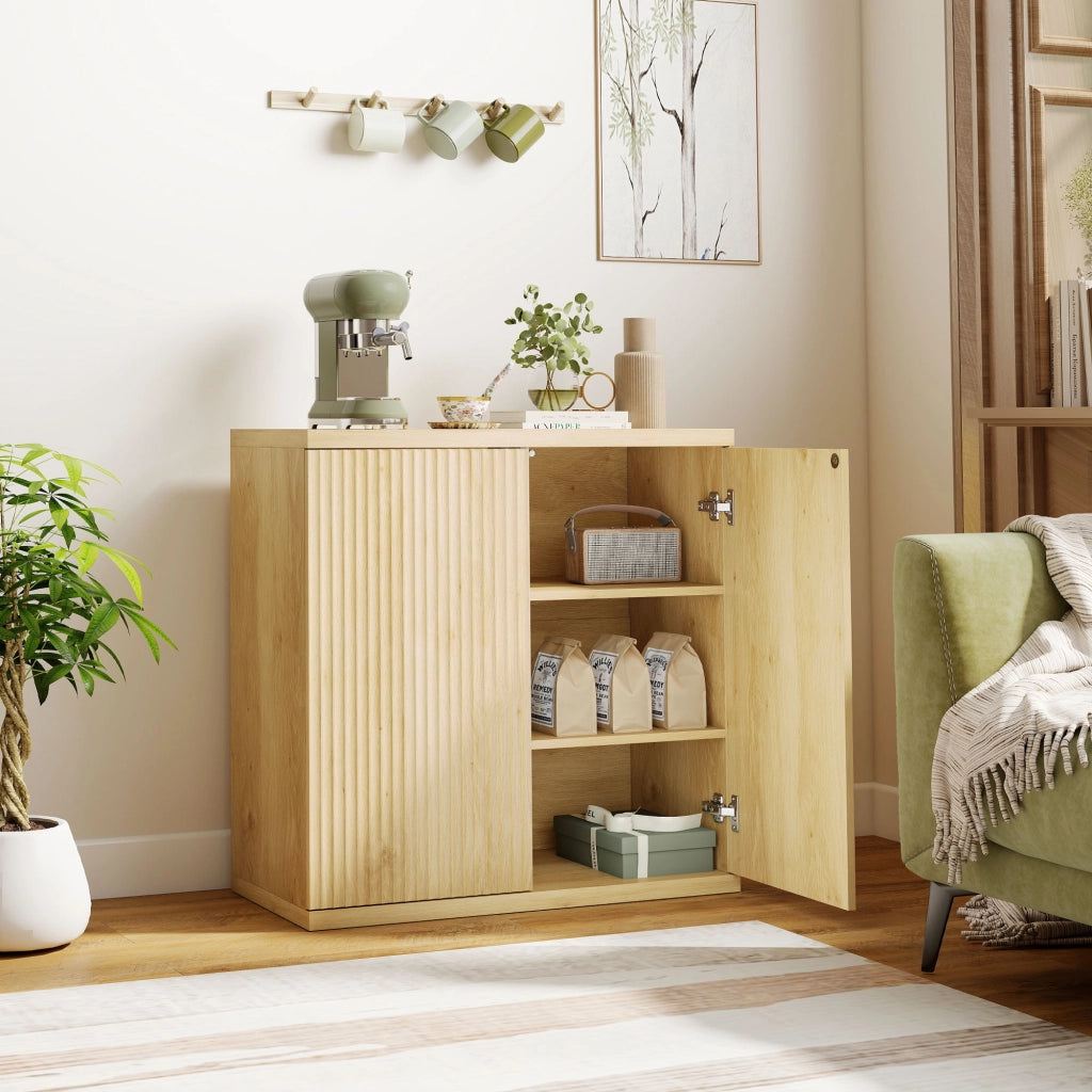 Credenza ¨C Minimal ¨C Rovere 78x39x79