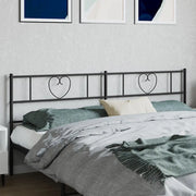 Testiera di Ricambio in Metallo Nero 193 cm 355500