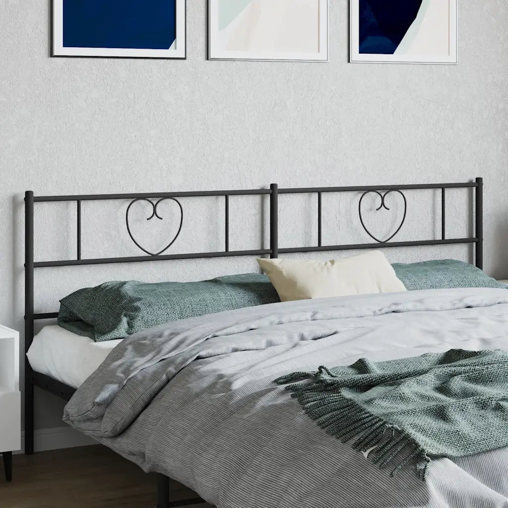Testiera di Ricambio in Metallo Nero 193 cm 355500