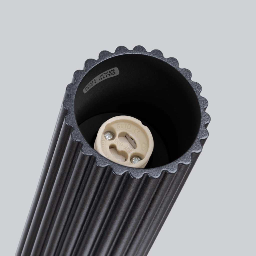 Lampada a soffitto KARBON 60 nero