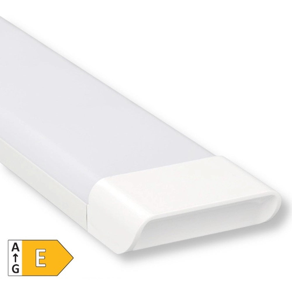 Trade Shop - Plafoniera Lineare Led Slim 40 W 90cm Tecnologia Cct Switch Alta Luminosità Ip20 Pf-90-3c -