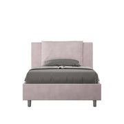 Letto 1 Piazza e Mezzo 130x200 cm Senza Rete Antea Glicine