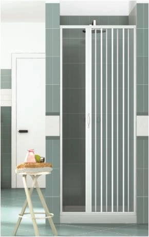 Box doccia nicchia Vergine 70xh185  in pvc apertura laterale