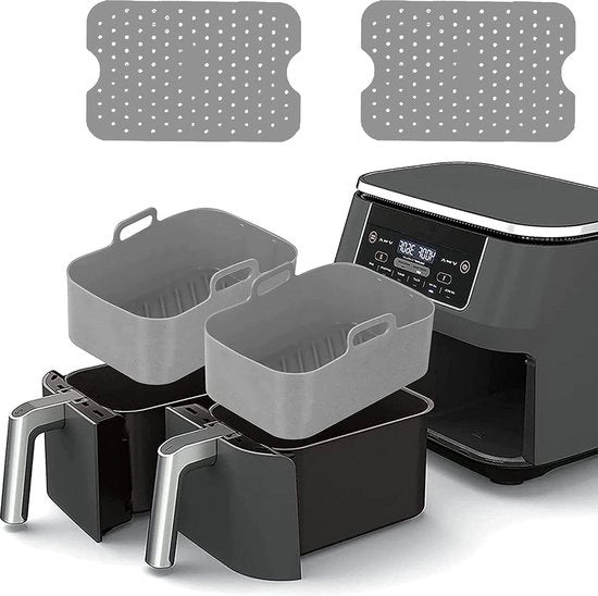 Siliconen forme per accessori di teglia riutilizzabili - 2 pezzi