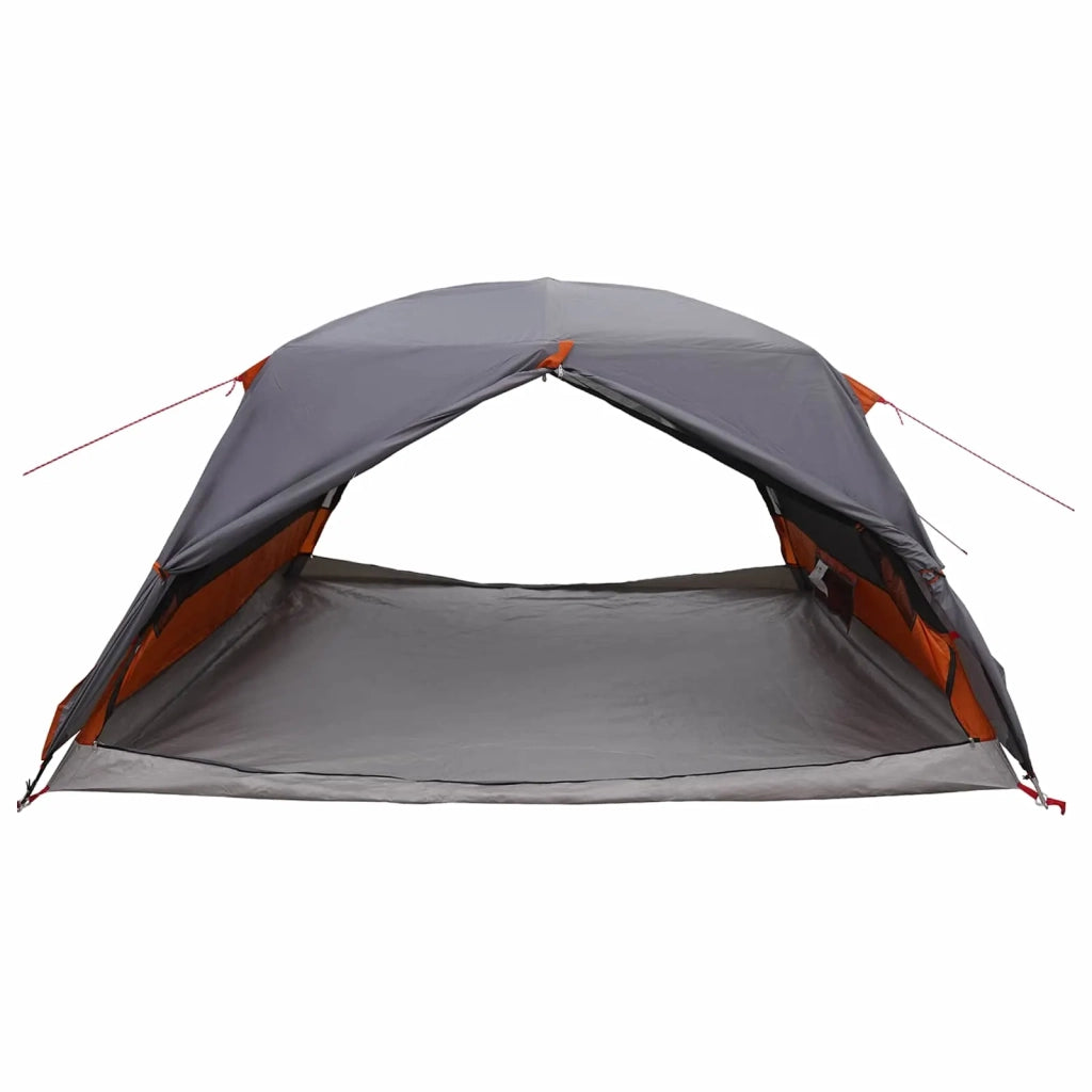 Tenda da backpacking Grigio e arancione 4 persone