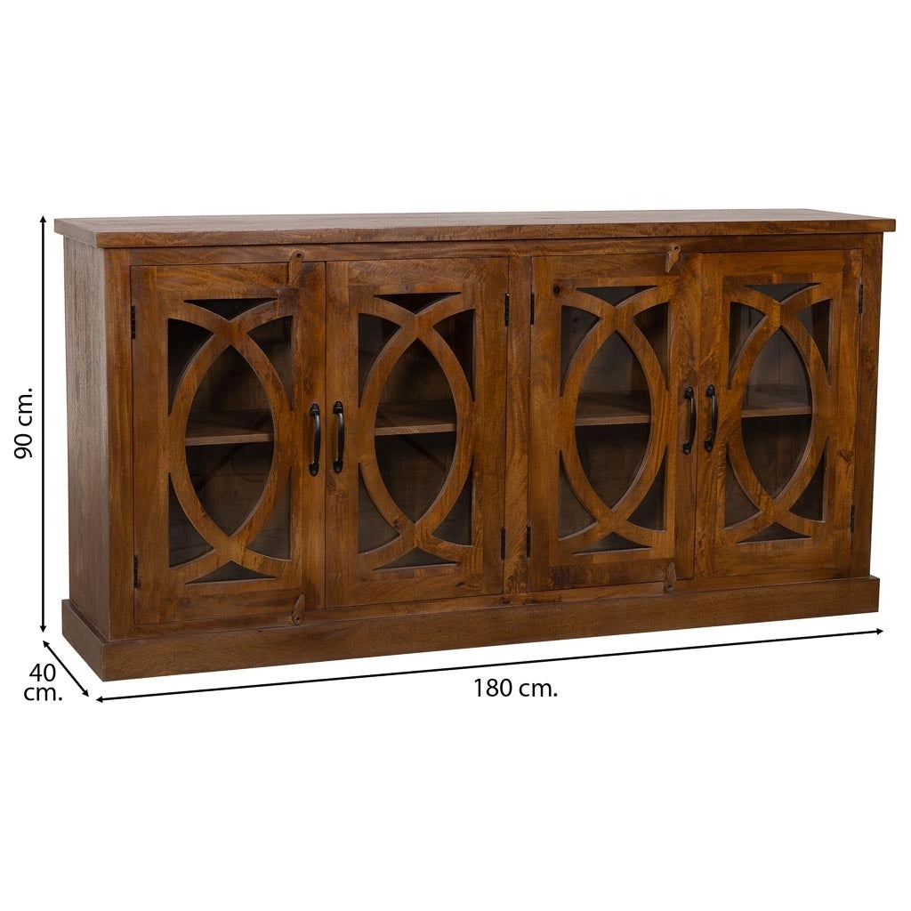 Credenza marrone 180x40x90h
