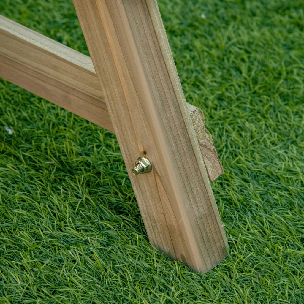 Fioriera a scala in legno a 3 livelli 71x61x77 cm