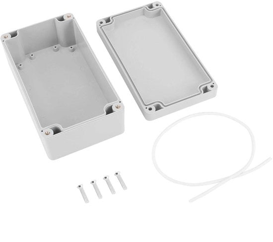Scatola di connessione idroresistente - Protezione per cavi all'aperto - Dimensioni 158 x 90 x 60mm - Nero - IP65 - Adatto per interni ed esterni - Collegamento elettrico...