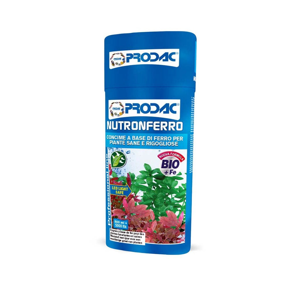 Prodac Nutronferro - Fertilizzante per Piante d'acqua Dolce Formato: 500 ml