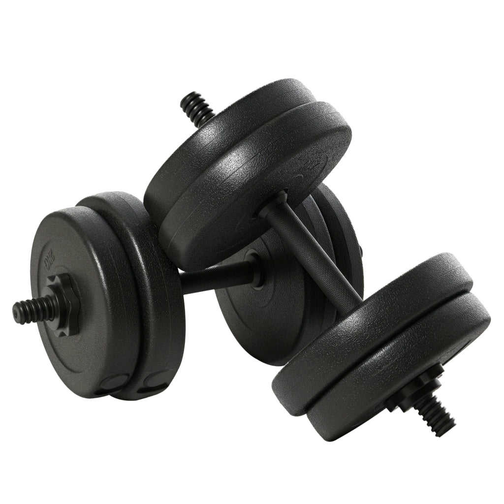 Set Manubri 20kg con 8 Dischi ¨C Xylo ¨C 4x2.5kg + 4x2kg, ?25mm