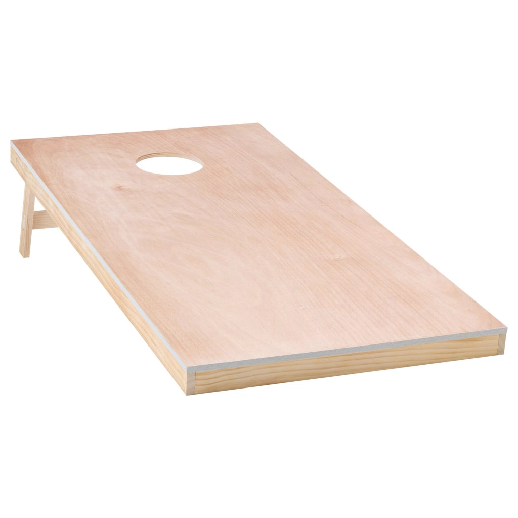 Set Gioco Cornhole 4A-29-7 in Legno Massello Pieghevole Portatile con Borsa per Giardino ed Esterni 1255 x 600 x 302 mm
