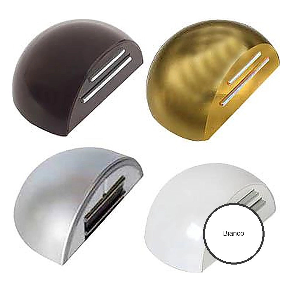Fermaporte magnetico adesivo *** colore- bianco, confezione 1