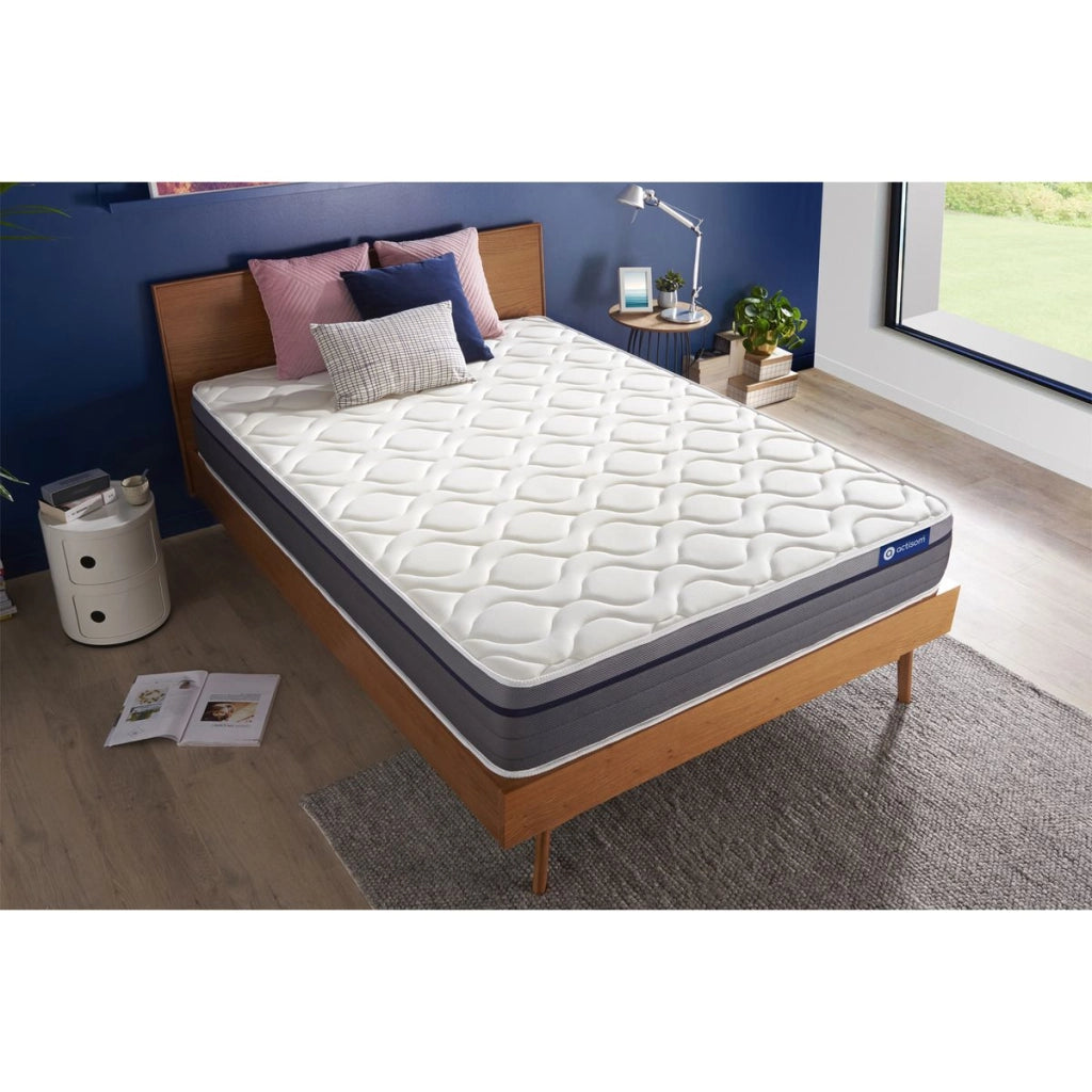 Materasso matrimoniale matrimoniale Actiflex zen 140x210cm - Spessore : 26cm - Molle insacchettate e memory foam - Bilanciato
