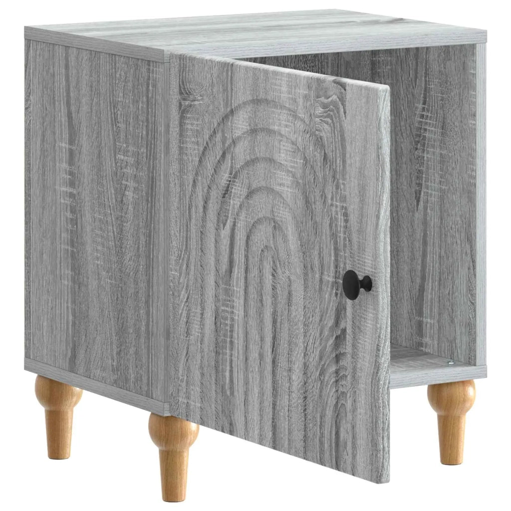 Armadio da Notte 2 pz Grigio Sonoma 43 x 34,5 x 50 cm 894118