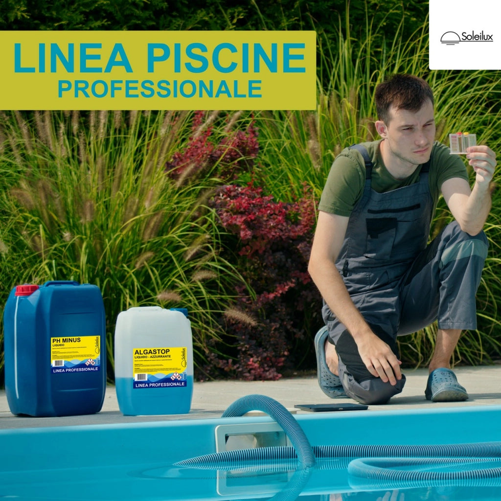 25kg PH - Meno Minus Granulare Rapido, Correttore per Ridurre il Valore di PH nella Piscina, Rapida e Completa Dissoluzione senza Residui per Acqua sempre Limpida