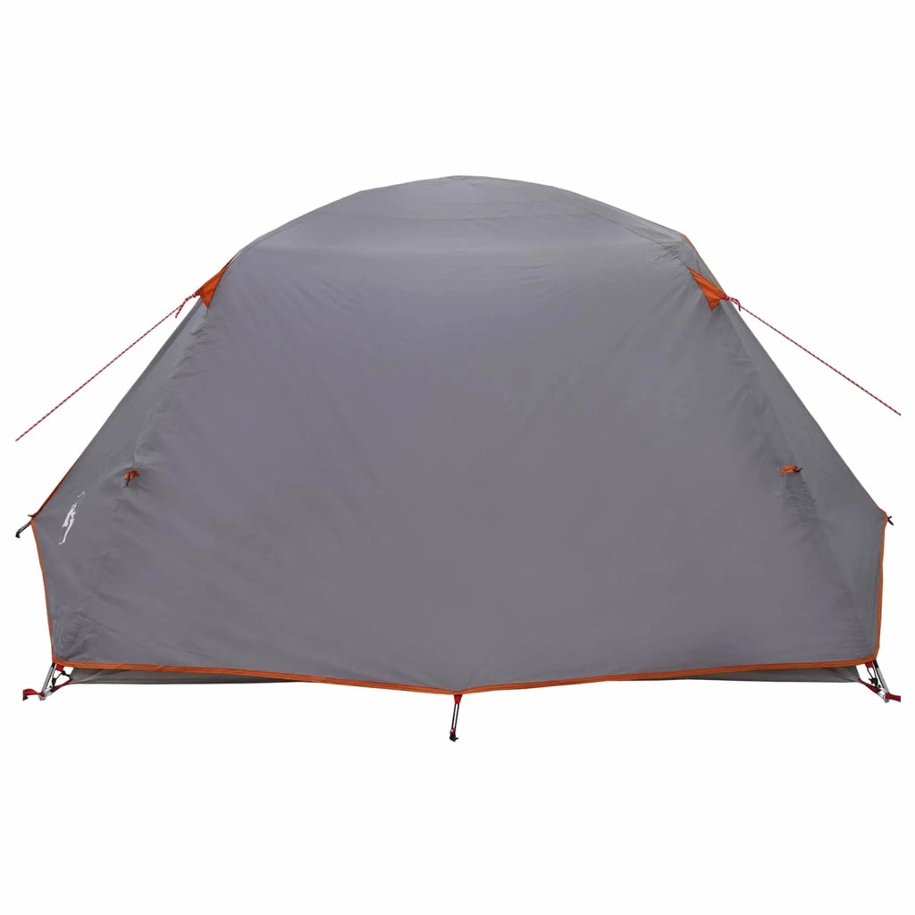 Tenda da backpacking Grigio e arancione 4 persone