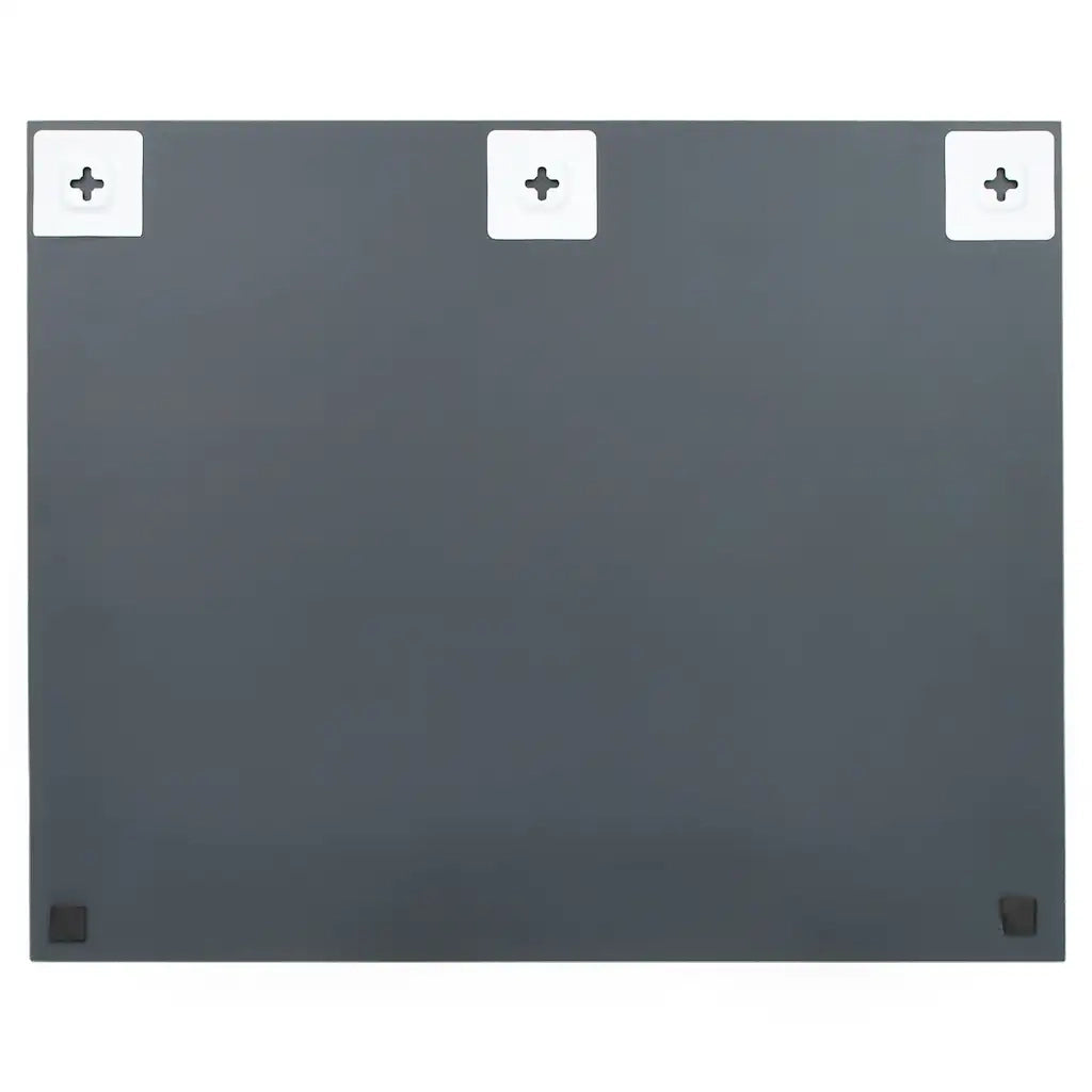Specchio Parete Rettangolare Senza Cornice con Luci LED Vetro