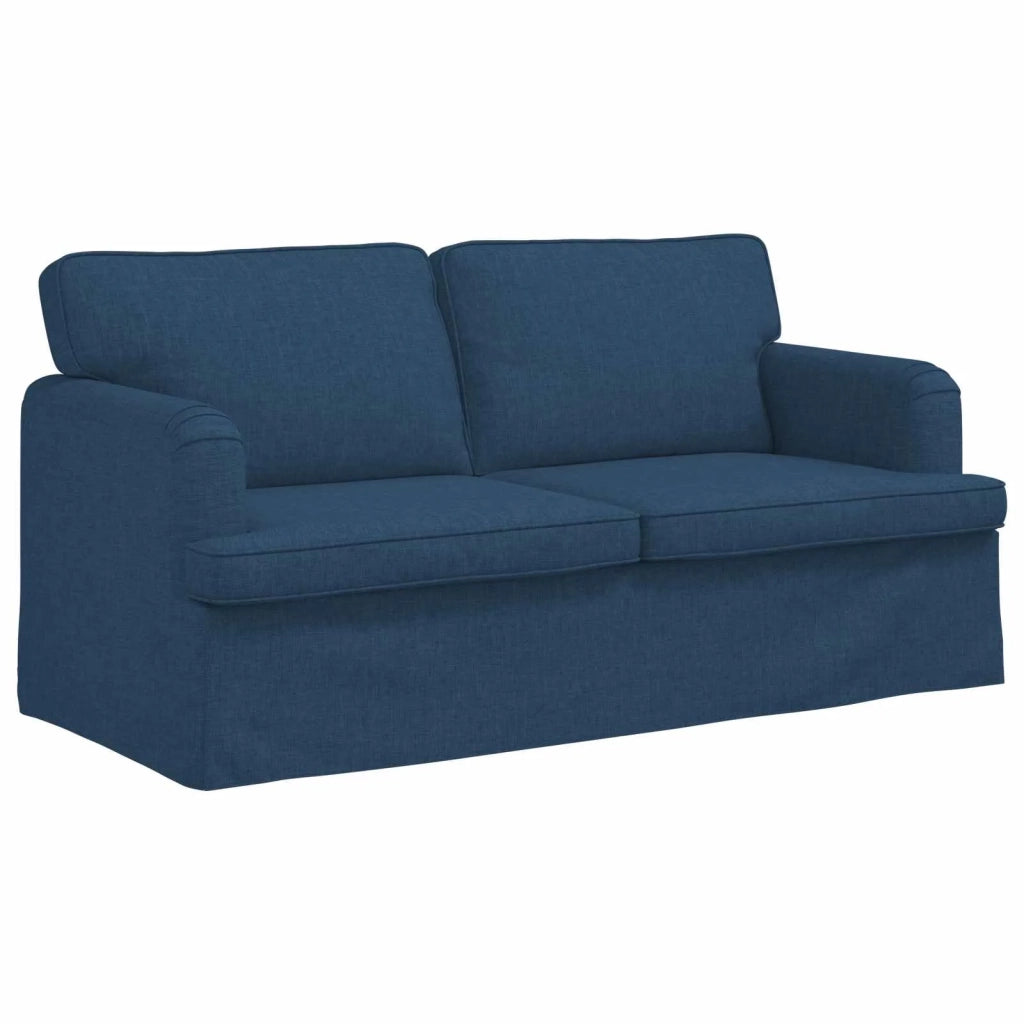 Set di divani 2 pcs Blu 162 x 80 x 85 cm Tessuto 3407566