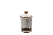 Contenitore Porta Bustine in Ceramica Arabesque 19 cm