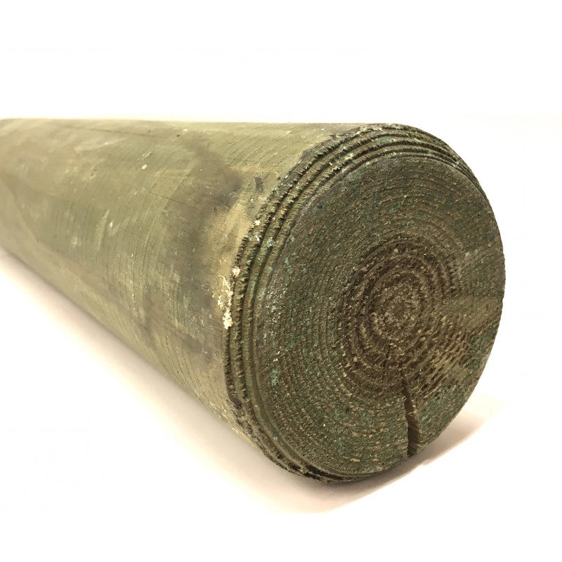 Pali in legno impregnato 10 pezzi diametro 8 cm lunghezza 200 cm per recinzioni giardino - Esterni da Vivere