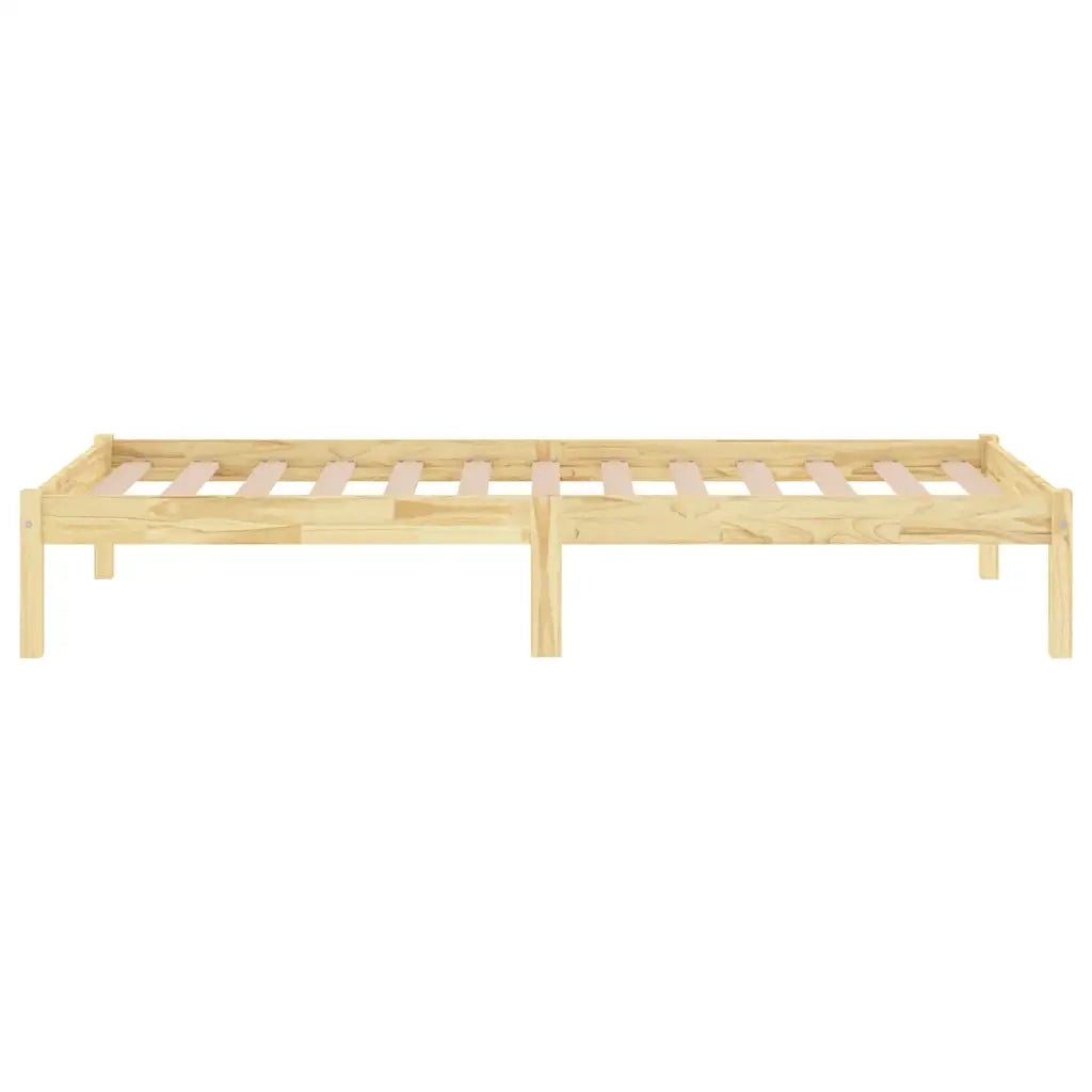 Giroletto-Struttura Letto in Legno Massello 75x190 cm Small Single 408912