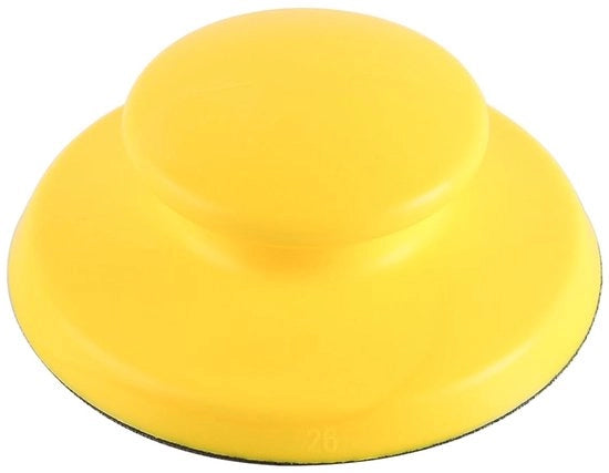Blocco schiacciapollici ergonomico con supporto manuale rotondo - 5x12,5 cm - Blocco di polimento antiscivolo con manico antislip