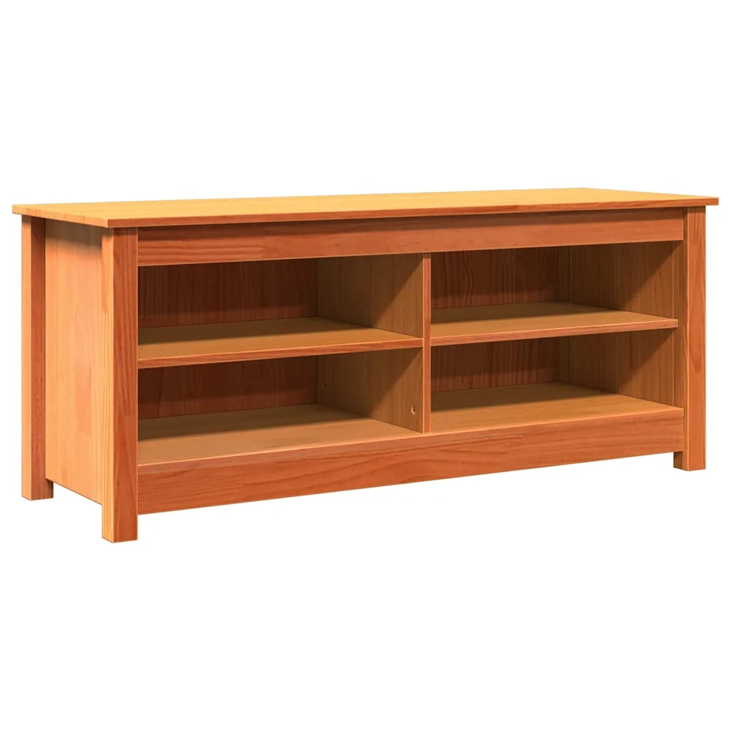 Panchina con contenitore Marrone cerato 110 x 38 x 45,5 cm 869910